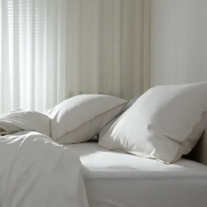 Funda de almohada Calm White
