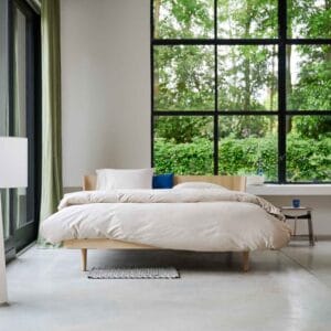 Sand beige satin